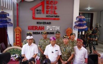 Sinergi TNI-Pemerintah Perkuat Ekonomi Desa, Pangdam IX/Udayana Ikuti Launching 1.061 Koperasi Desa Merah Putih Bersama Presiden RI