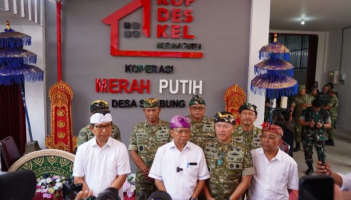 Sinergi TNI-Pemerintah Perkuat Ekonomi Desa, Pangdam IX/Udayana Ikuti Launching 1.061 Koperasi Desa Merah Putih Bersama Presiden RI