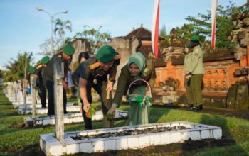 Hari Bakti ke 69, Kodam IX/Udayana Gelar Ziarah Rombongan, Bakti Sosial dan Anjangsana