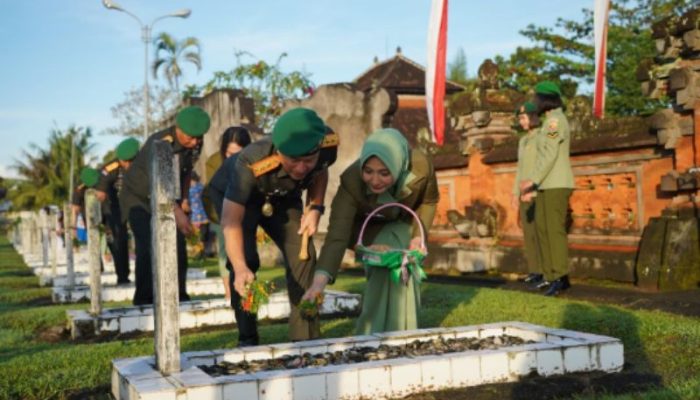 Hari Bakti ke 69, Kodam IX/Udayana Gelar Ziarah Rombongan, Bakti Sosial dan Anjangsana
