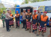 Polantas Menyapa, Satlantas Polres Jembrana Gelar Program “SEBATAS NGOPI” Bersama Warga Desa Medewi