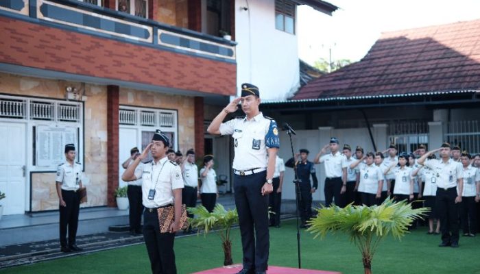 Tumbuhkan Solidaritas dan Semangat Nasionalisme, Lapas Tabanan Gelar Upacara Harkitnas