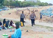 Patroli Jalan Kaki di Kawasan Wisata, Polsek Denpasar Selatan Pastikan Situasi Tetap Kondusif