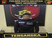 Residivis Curanmor Dibekuk Polsek Kuta Selatan, Motor Korban Berhasil Diamankan