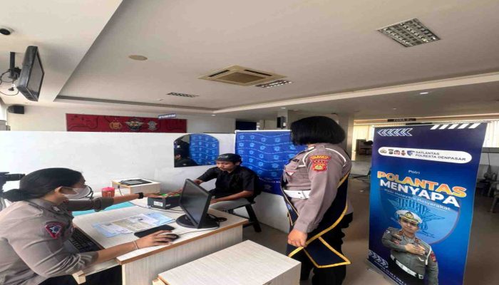 Pelayanan Humanis Satpas SIM Polresta Denpasar, Proses Foto SIM Berjalan Cepat dan Nyaman