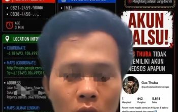 Palsukan Akun Gus Thuba dan Yakuza Maneges, Pria Asal Tanggerang Banten Minta Maaf