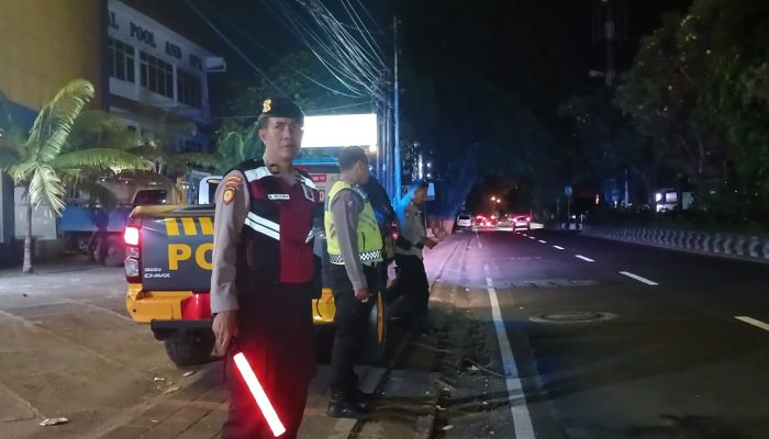 Polsek Denpasar Selatan Intensifkan Patroli Antisipasi Balap Liar, Imbau Masyarakat Manfaatkan Layanan 110