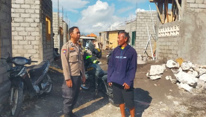 Bhabinkamtibmas Kelurahan Pedungan Laksanakan Sambang Kamtibmas Berdialog Dengan Masyarakat
