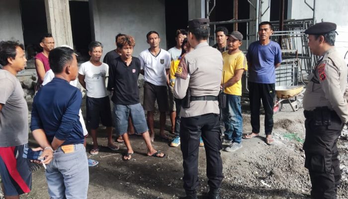 Jalin Komunikasi, Polsek Denpasar Barat Laksanakan Patroli Sambang Kamtibmas