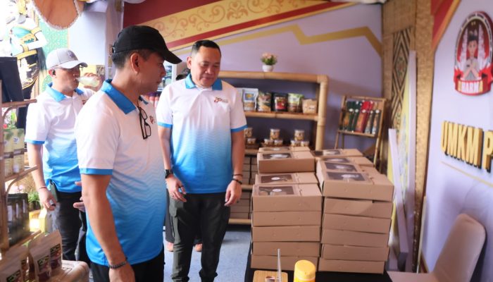 Sambut Hari Bhayangkara Ke 80 Polda Bali Laksanakan Olahraga Bersama Serta Bazar UMKM