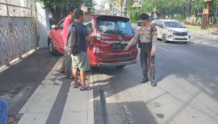 Patroli KRYD Polsek Kuta Intensifkan Harkamtibmas, Situasi Wilayah Tetap Kondusif