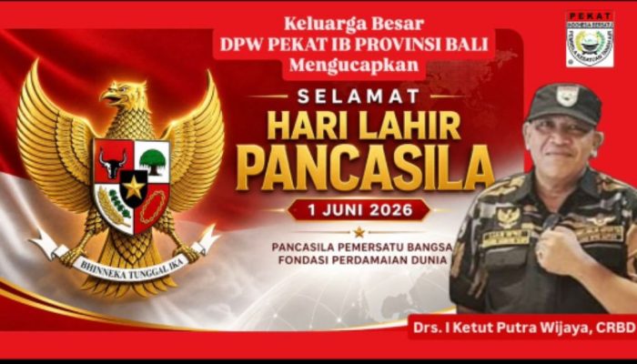DPW Pekat IB-Bali Hadiri Pembukaan Bulan Bung Karno VIII-2026: Perkuat Semangat Kesatuan Tanah Air dan Persatuan Indonesia