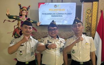 Bawa Semangat Baru, Dua Pejabat Manajerial Lapas Tabanan Dilantik