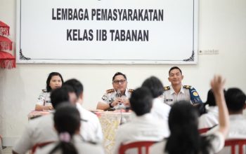 Bahas Pembangunan ZI, Tim Pokja WBBM Lapas Tabanan Laksanakan Konsolidasi