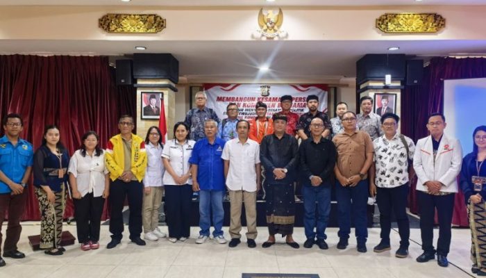 Antisipasi Dinamika Politik Sejak Dini, Polda Bali Perkuat Sinergi dengan Parpol, Organisasi Kepemudaan, dan Penyelenggara Pemilu