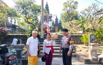 Ciptakan Suasana Galungan yang Aman dan Khidmat, Polsek Dentim Laksanakan KRYD di Padang Galak