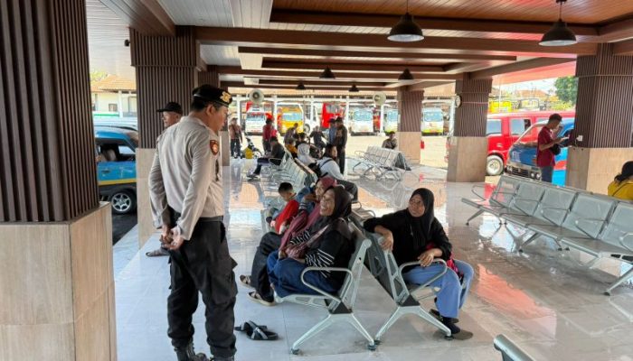 Patroli Preventif di Terminal Ubung, Polisi Perkuat Pencegahan Premanisme dan Kejahatan Jalanan