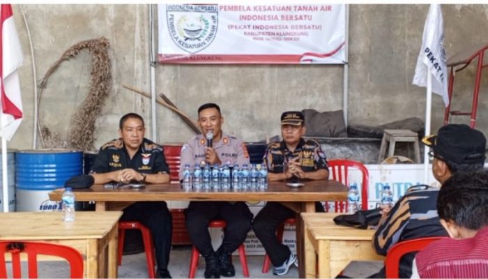 Sinergi Polres Klungkung dan Ormas Kebangsaan Pekat IB: Hidupkan Kembali Satkamling demi Kamtibmas Kondusif