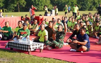 Nobar Piala Dunia, Kodam IX/Udayana Perkokoh Silaturahmi, Persatuan, dan Kemanunggalan TNI-Rakyat
