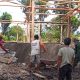 Gotong Royong Satgas TMMD dan Warga Wujudkan Hunian Layak bagi Masyarakat Dompu