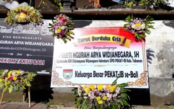 Eratkan Tali Persaudaraan, DPW PEKAT IB Bali Layat Almarhum Ayahanda Sekretaris DPD Pekat IB Tabanan
