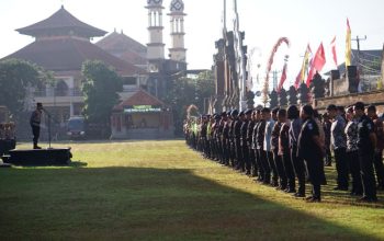 Polda Bali Gelar Apel Kesiapan Ops Gapura Agung III, Amankan Pertemuan Internasional Transboundary Haze Pollution ke 27 di Nusa Dua