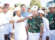 Dukung Program Strategis Nasional, Pangdam IX/Udayana Hadiri Peresmian Pembangunan PSEL Denpasar Raya