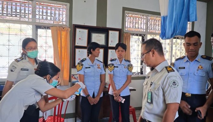 Komitmen Dibuktikan, Lapas Tabanan Laksanakan Tes Urine Petugas dan Warga Binaan