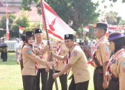 Mbak Wali Lepas Kontingen Gerakan Pramuka ke Jamnas XII, Kota Kediri Ikut Sertakan Pramuka Berkebutuhan Khusus