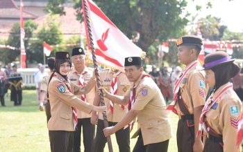 Mbak Wali Lepas Kontingen Gerakan Pramuka ke Jamnas XII, Kota Kediri Ikut Sertakan Pramuka Berkebutuhan Khusus