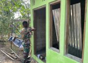 Memasuki Hari ke 20 TMMD, Pengerjaan RTLH Sasaran Tambahan TNI AD Capai 70 Persen