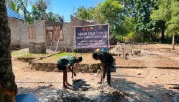 Impian Paskalius Kehi Nahak Miliki Rumah Layak Segera Terwujud Lewat Program Unggulan TNI AD