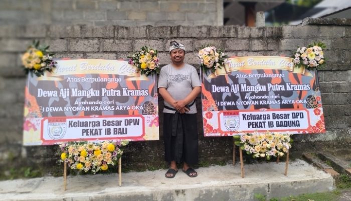 DPW PEKAT IB Se-Bali Hadir di Rumah Duka, Sampaikan Belasungkawa Kepada Keluarga Sekwil dan Wakabid Pemuda-Olahraga