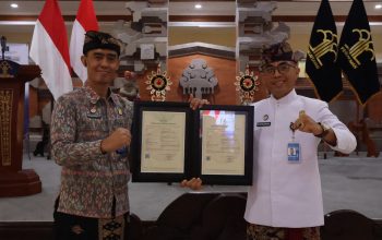 Dua Karya Inovasi Kearsipan Kanwil Kemenkum Bali Resmi Bersertifikat Hak Cipta