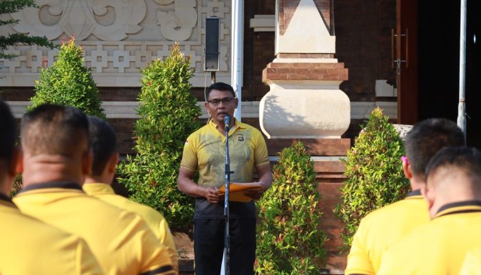 Polres Jembrana Dorong Personel Bugar dan Sehat Lewat Program GERCEP