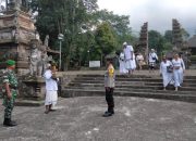 Cegah Pencurian, Babinsa Wongaya Gede Intensifkan Pengawasan di Pura Luhur Batukaru