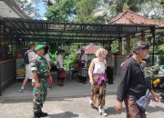 Babinsa Wongaya Gede Perkuat Pengawasan Keamanan di Kawasan Pura Luhur Batukaru