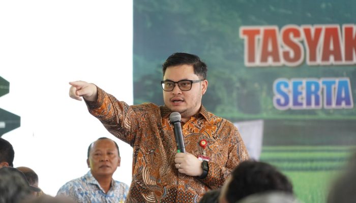 Hari Tani, Mas Dhito Bangun Sumur Submersible di Semua Kecamatan untuk Antisipasi Kemarau Panjang