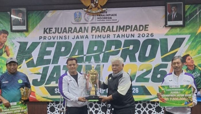 Ukir Prestasi di Keparprov Jatim 2026, Kota Kediri Berhasil Raih Juara Umum I