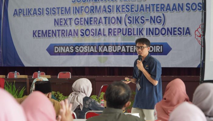 Percepat Perbaikan Desil, Dinsos Kabupaten Kediri Berikan Pembekalan Teknis Bagi Operator Desa