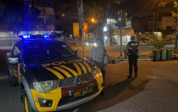 Cegah Gangguan Kamtibmas, Polsek Denpasar Utara Tingkatkan Patroli Malam