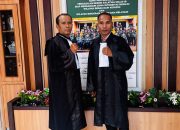 Tim Penasihat Hukum Terdakwa LJA Usai Sidang Pembacaan Permohonan Pemeriksaan Praperadilan PN Salatiga, Mempertanyakan 2 Alat Bukti