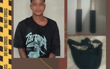 Bawa Pisau di Tempat Umum, Seorang Pria Diamankan Unit Reskrim Polsek Dentim