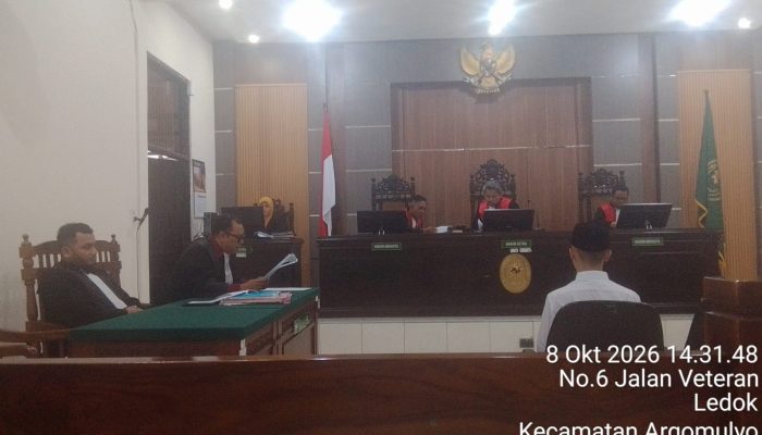 PN Salatiga: Penuntut Umum Membacakan Pendapat (Jawaban) Atas Sidang Eksepsi Penasihat Hukum Terdakwa LJA