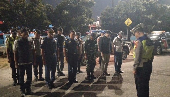 Cegah Tindak Kriminal, Polsek Kawasan Pelabuhan Benoa Tingkatkan Patroli Gabungan